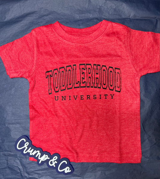 Toddlerhood | Red Graphic T-Shirt