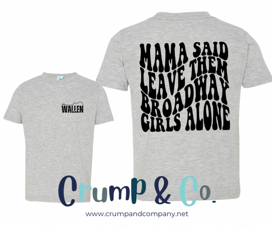 Mama Said | Pocket Graphic T-shirt