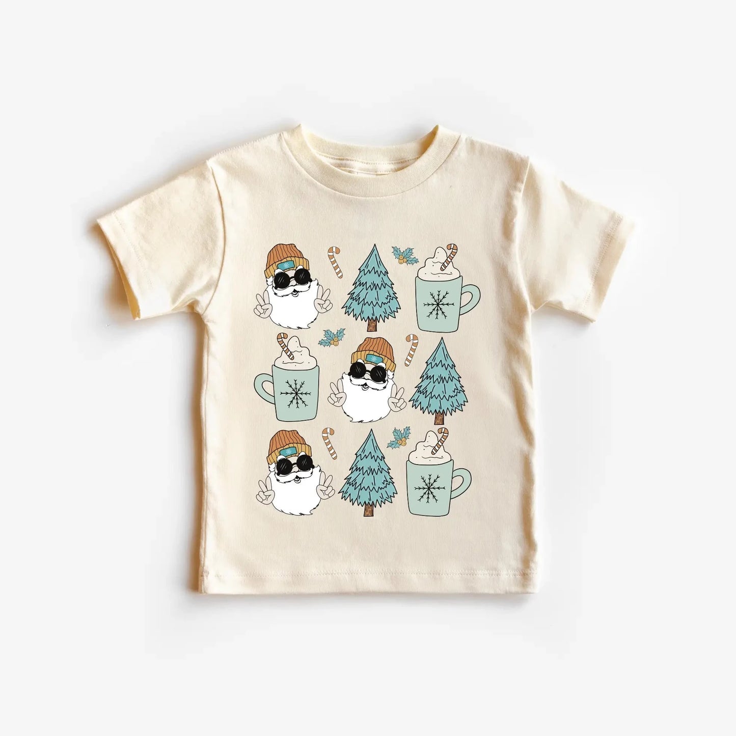 Cool Santa  |  Natural Graphic T-shirt