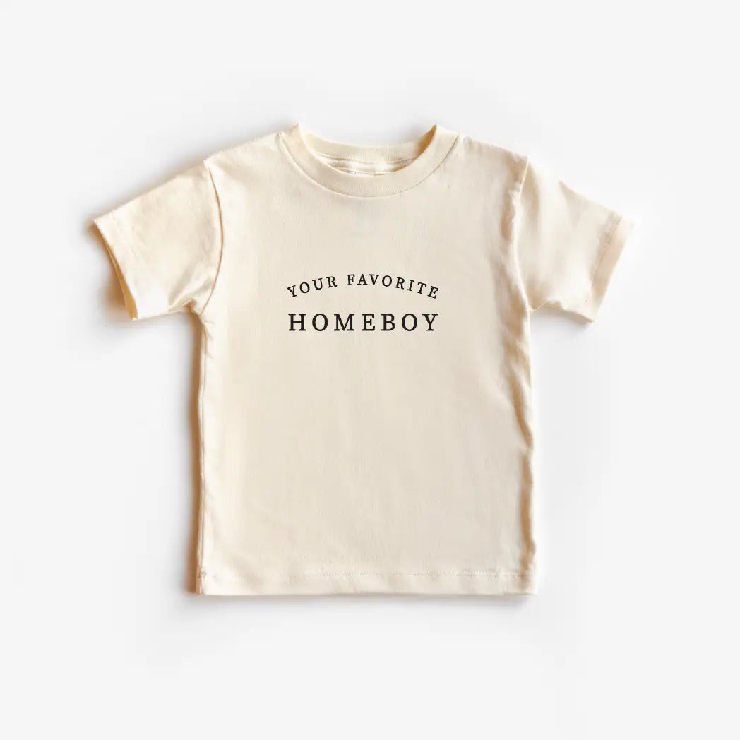 Favorite Homeboy | Natural Graphic T-Shirt